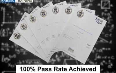 100% Pass rate for Students with KABSEC Training