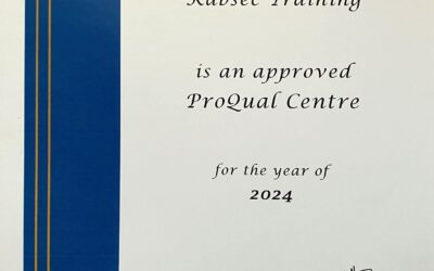 Certification as an Approved Training Centre for 2024